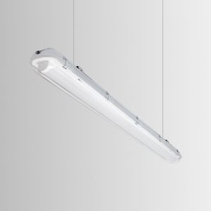 Sienna waterproof batten light suspended 4ft 03