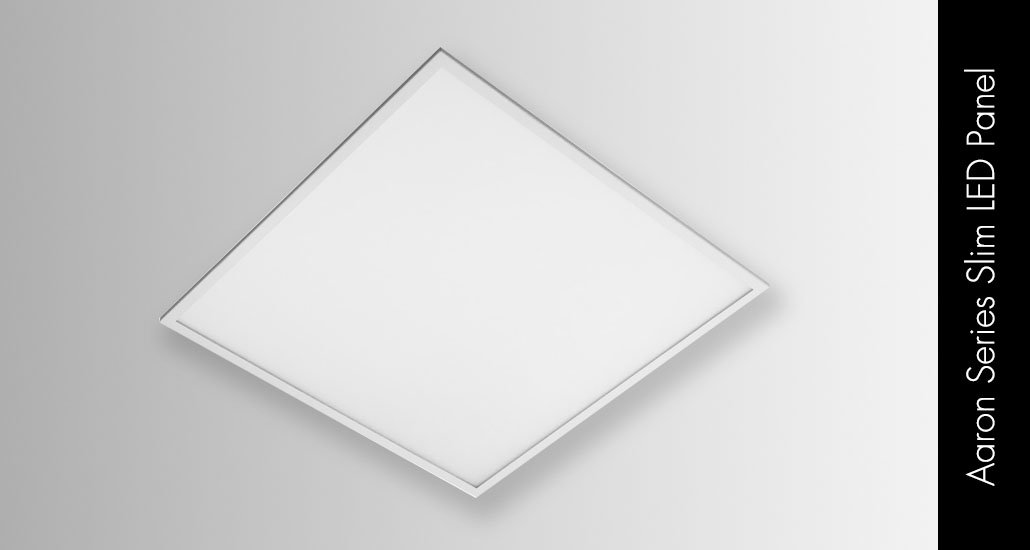 Aaron series slim microprismatic led panel