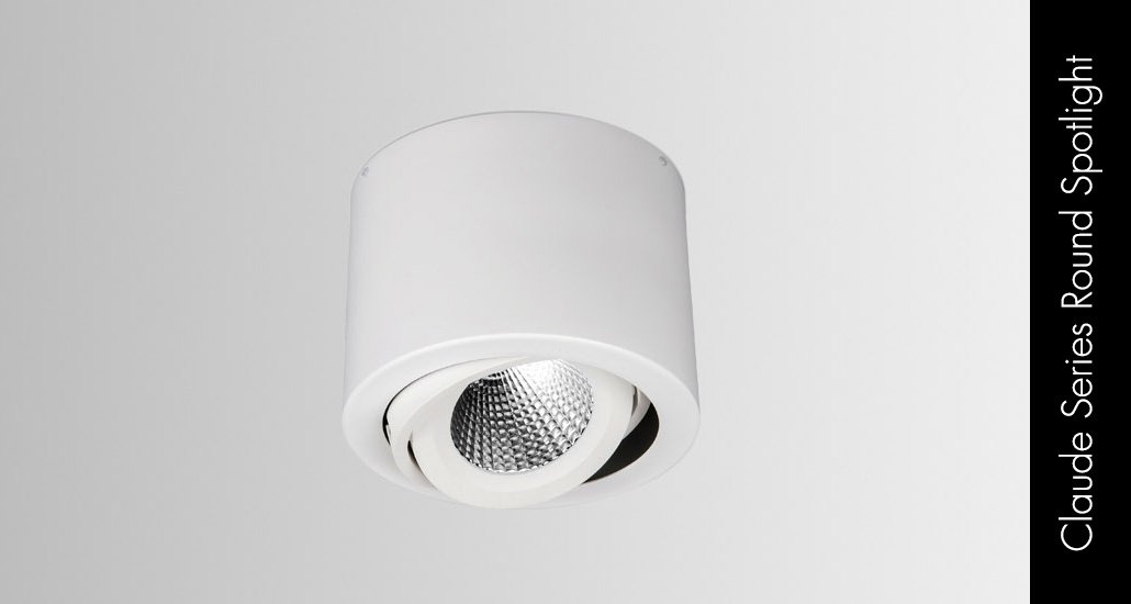 Claude series round spotlight by norse lighting