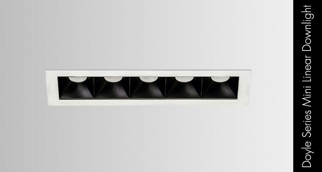 Doyle series mini linear downlight by norse lighting